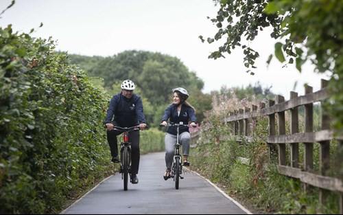 New cycling path opened at Glasgow Airport